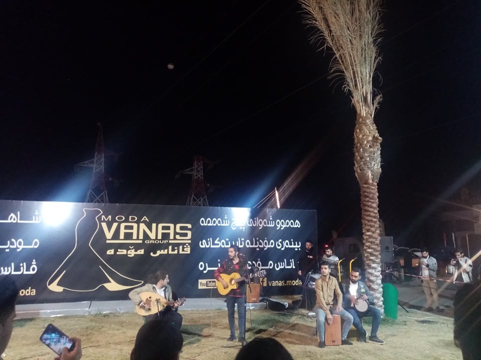 Live music in the Kurdistan Region capital Erbil. (Photo: Goran Sabah Ghafour) 